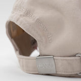 CANVAS CAP EMB, Egret