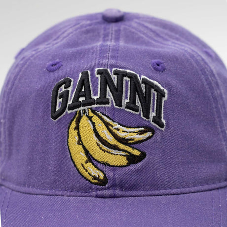 WASHED COTTON CANVAS CAP, Passion Flower