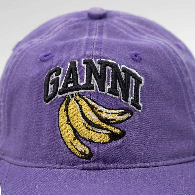 WASHED COTTON CANVAS CAP, Passion Flower