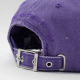 WASHED COTTON CANVAS CAP, Passion Flower