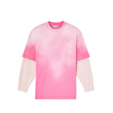 L/S WASHED EFFECT T-SHIRT, Chalk Pink