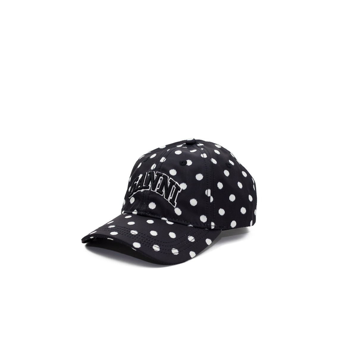 PRINTED NYLON CAP, Black