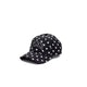 PRINTED NYLON CAP, Black