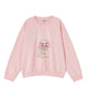 ISOLI CREWNECK PRINTED PUDDLE, Chalk Pink