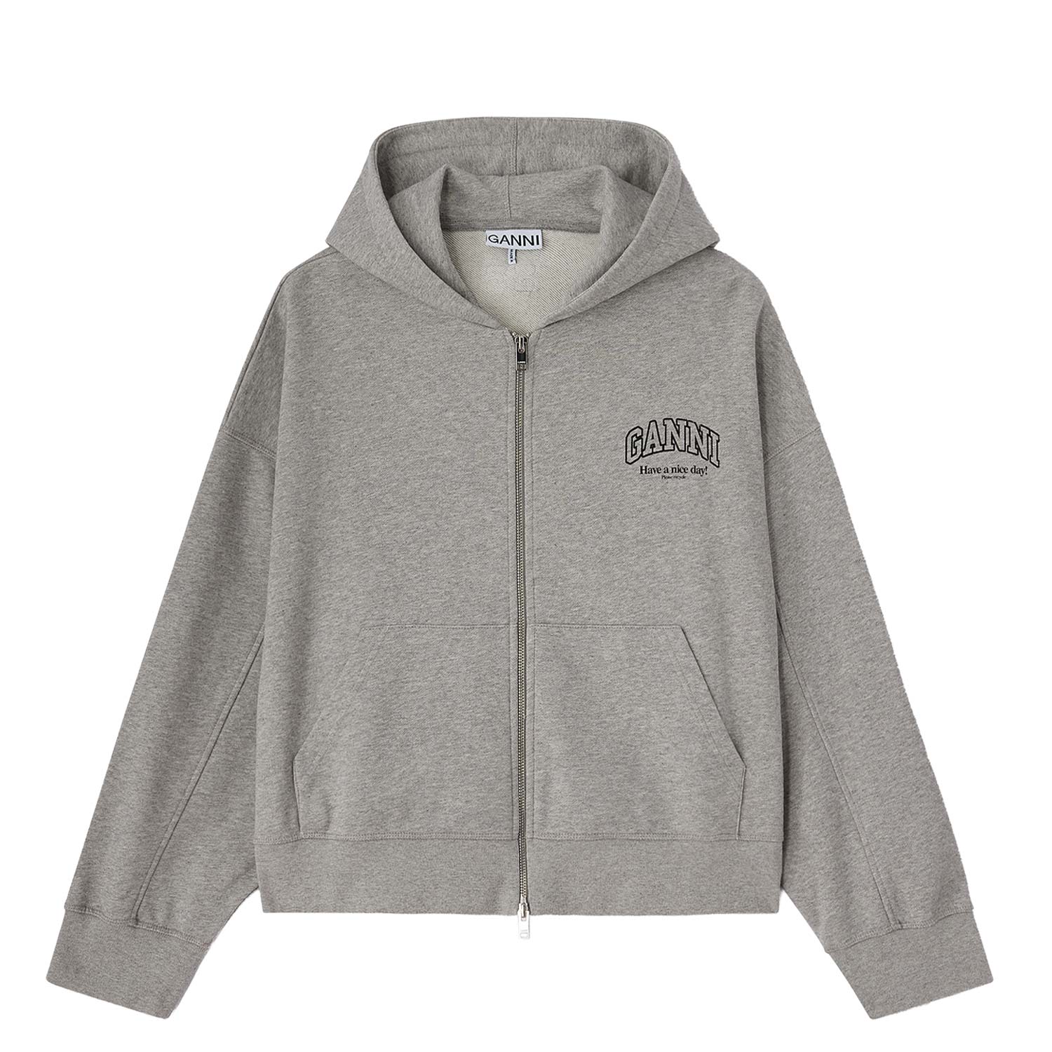ISOLI ZIP HOODIE, Paloma – Beamhill