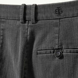 MERCI ANAGRAM PANTS, Black Denim