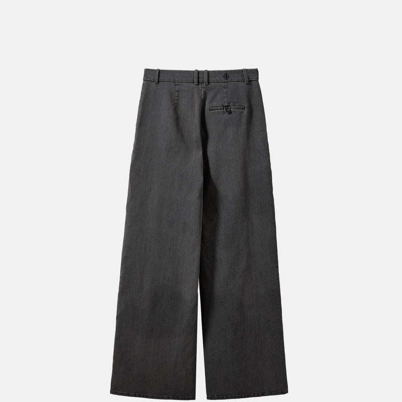 MERCI ANAGRAM PANTS, Black Denim