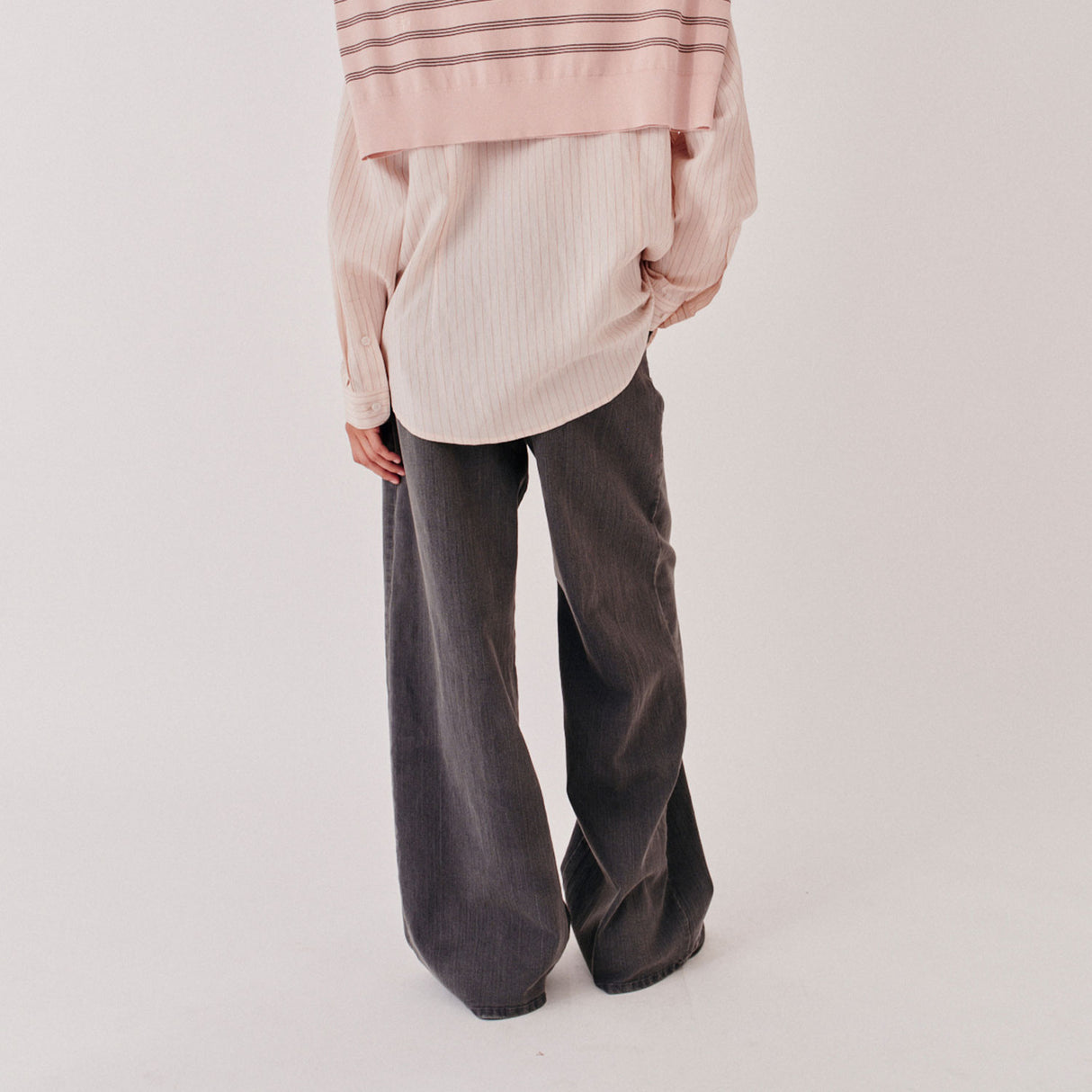 MERCI ANAGRAM PANTS, Black Denim