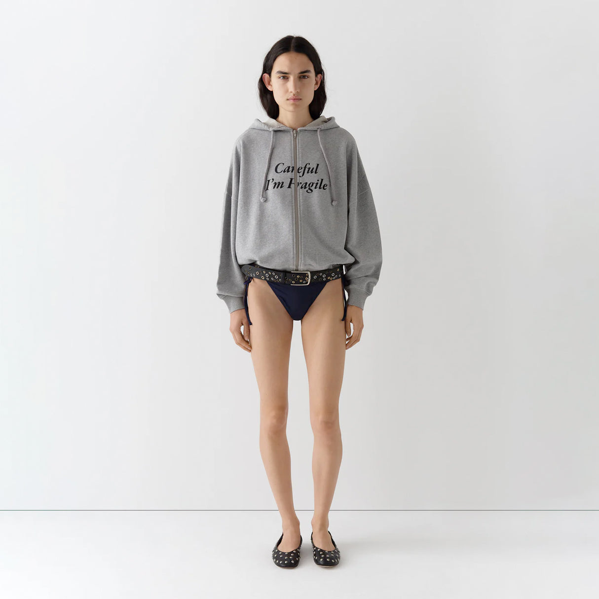Gimaguas CAREFUL SWEATSHIRT, Grey
