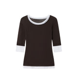 Gimaguas GEMMA TOP, Brown-White