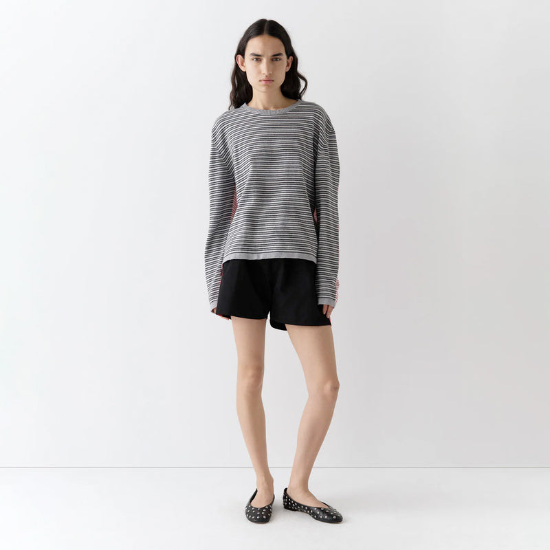 Gimaguas PABLO STRIPES JUMPER, Grey-Pink