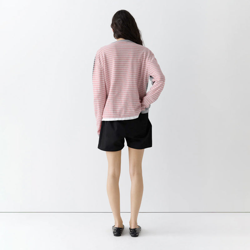 Gimaguas PABLO STRIPES JUMPER, Grey-Pink