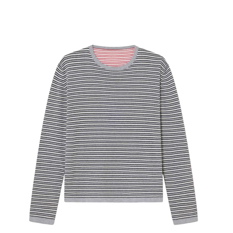 Gimaguas PABLO STRIPES JUMPER, Grey-Pink