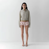 Gimaguas RUBEN SHIRT, Green-Beige