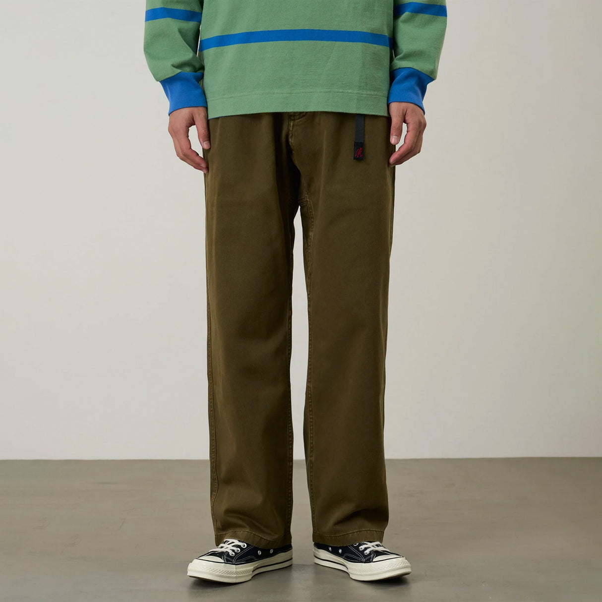Gramicci GRAMICCI PANT STRAIGHT FIT, Bark Pigment