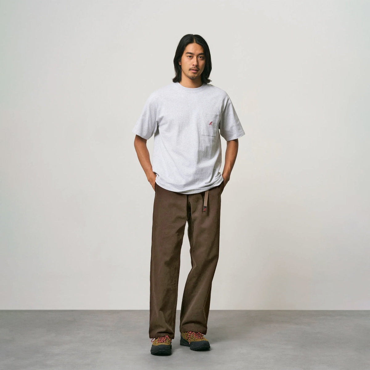 Gramicci GRAMICCI PANT, Brown Pigment
