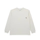 Gramicci L/S POCKET TEE PIGMENT DYED, Natural Pigment