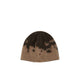 Gramicci MOHAIR SPLATTER BEANIE, Taupe Splatter