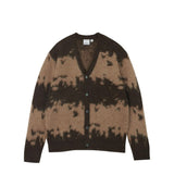 Gramicci MOHAIR SPLATTER CARDIGAN, Taupe Splatter