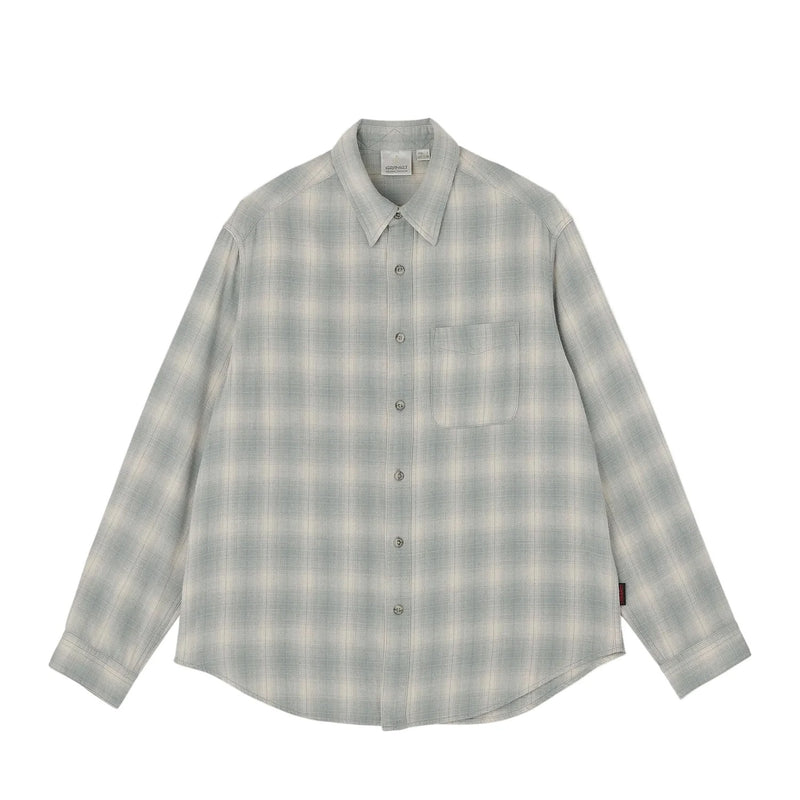 Gramicci PILED FLANNEL SHIRT, Storm