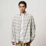 Gramicci PILED FLANNEL SHIRT, Storm