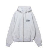 Gramicci G-SAIL ZIP HOODED SWEATSHIRT, Heather Ash