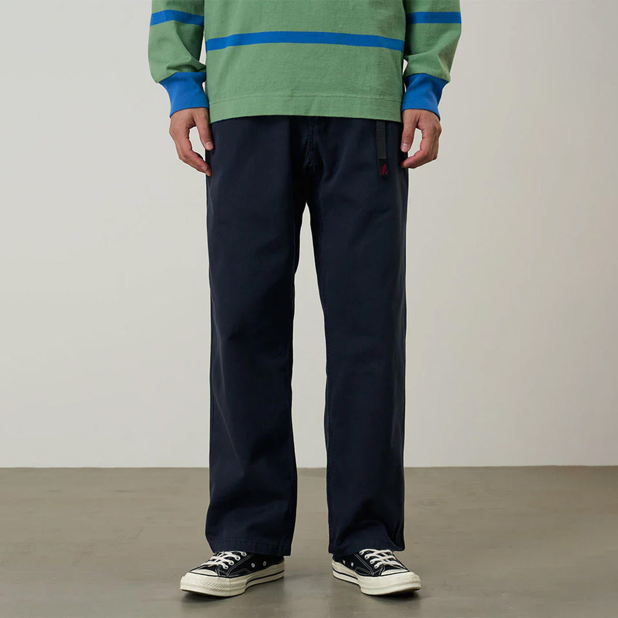 Gramicci GRAMICCI PANT STRAIGHT FIT, Double Navy