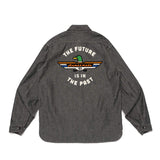 Human Made CHAMBRAY SHIRT, Black