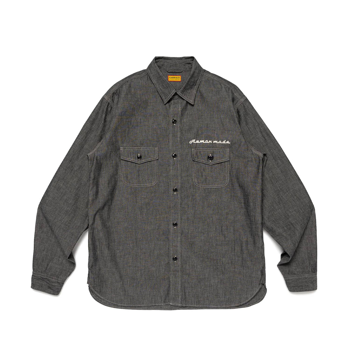 Human Made CHAMBRAY SHIRT, Black