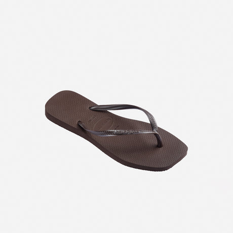Havaianas SLIM SQUARE SANDAL, Dark Brown