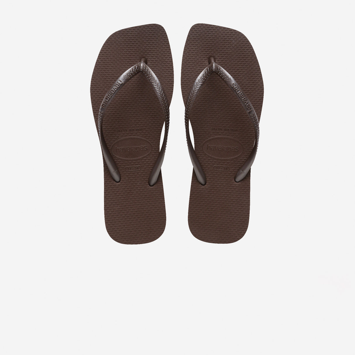 Havaianas SLIM SQUARE SANDAL, Dark Brown