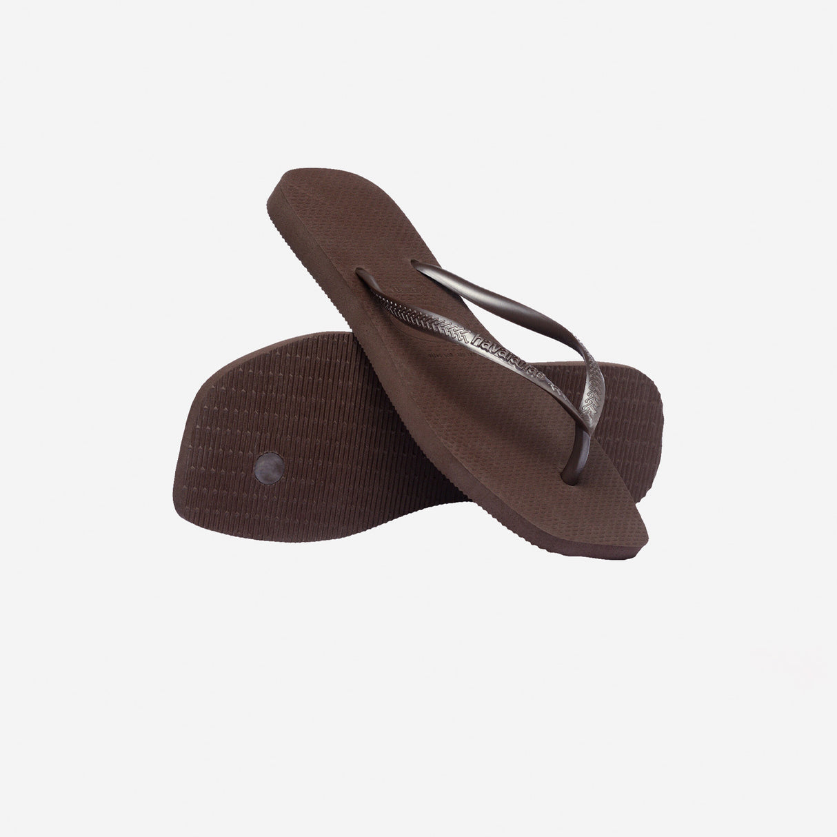 Havaianas SLIM SQUARE SANDAL, Dark Brown