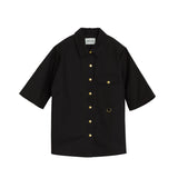 Hedvig PAINTER'S SHIRT, Black