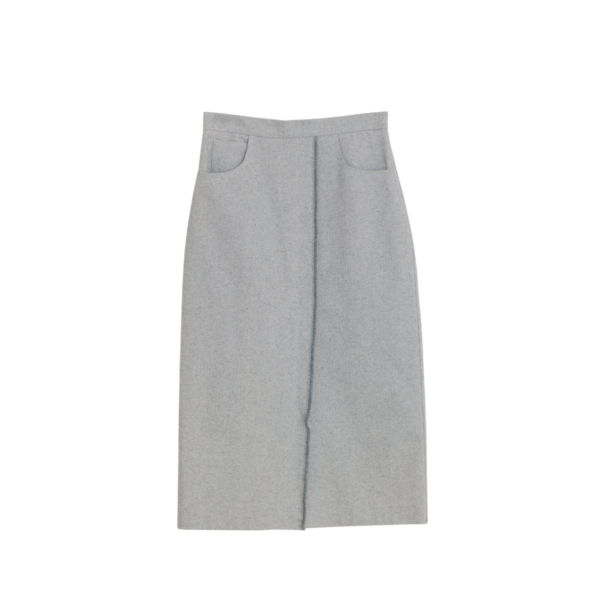 Hedvig PAINTER'S SELVEDGE SKIRT, Grey