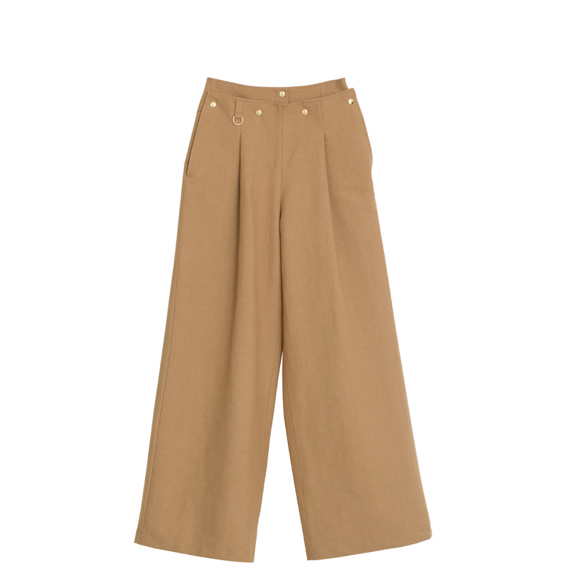 Hedvig WIDE LEGGED TROUSERS, Camel