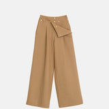 Hedvig WIDE LEGGED TROUSERS, Camel