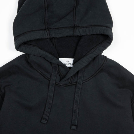 Stone Island 6100045 HOODIE SWEATER, Black - Image 2