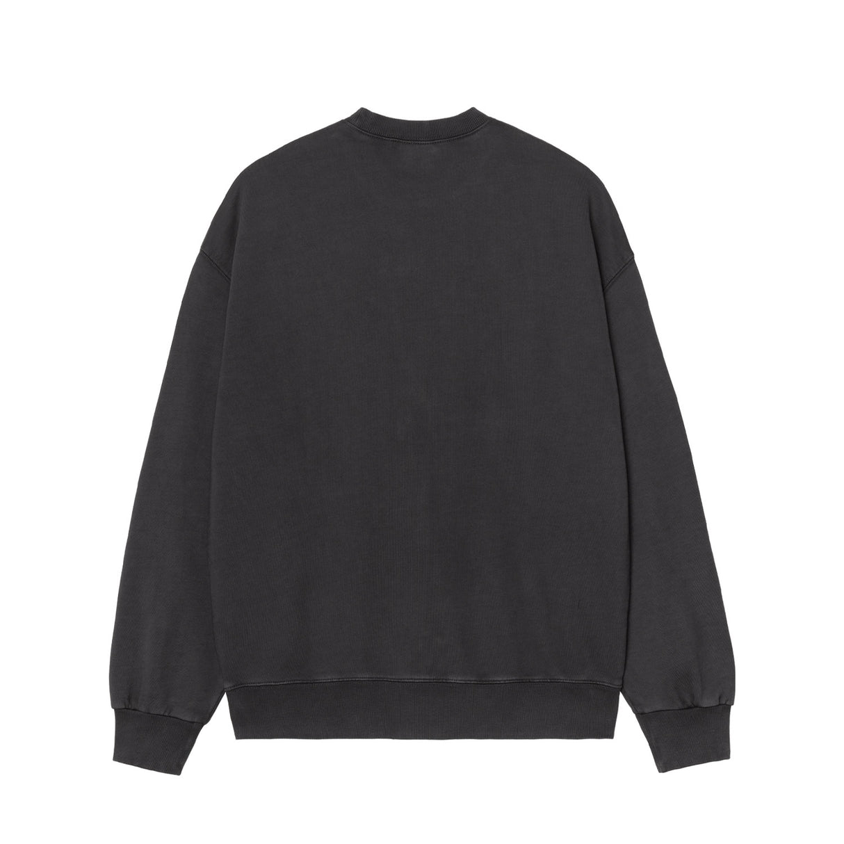 Carhartt WIP HUDSON SWEAT, Black (Chalk Wash)
