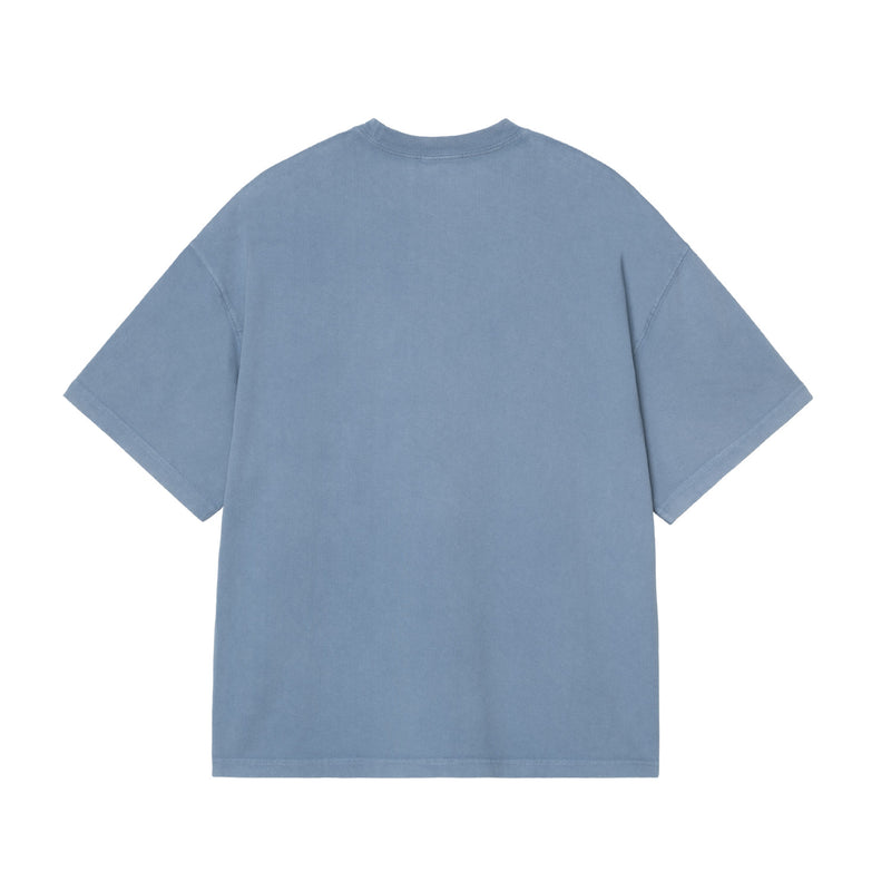 Carhartt WIP S/S HUDSON POCKET T-SHIRT, Sorrent (Chalk Wash)