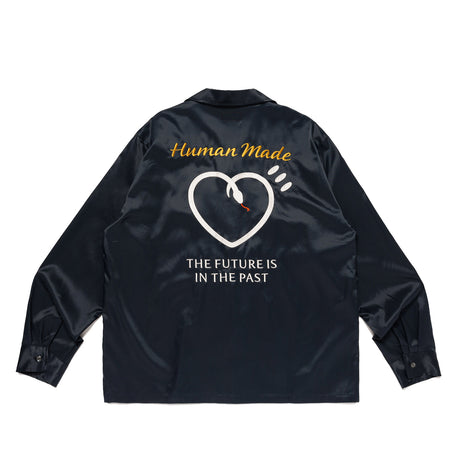 Human Made BOWLING SHIRT, Black - Image 2