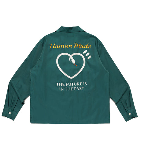 Human Made BOWLING SHIRT, Green - Image 2