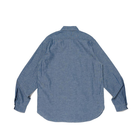 Human Made CHAMBRAY WORK SHIRT, Blue - Image 2