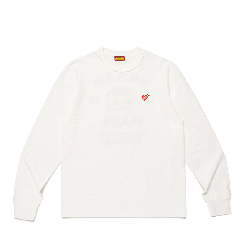 Human Made GRAPHIC L/S T-SHIRT #2, White