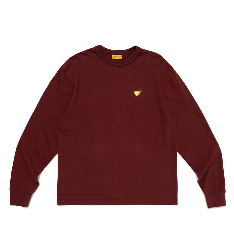 Human Made GRAPHIC L/S T-SHIRT, Burgundy