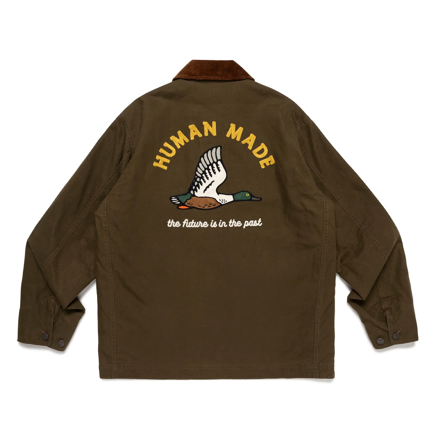 Human Made HUNTING JACKET, Olive Drab – Beamhill