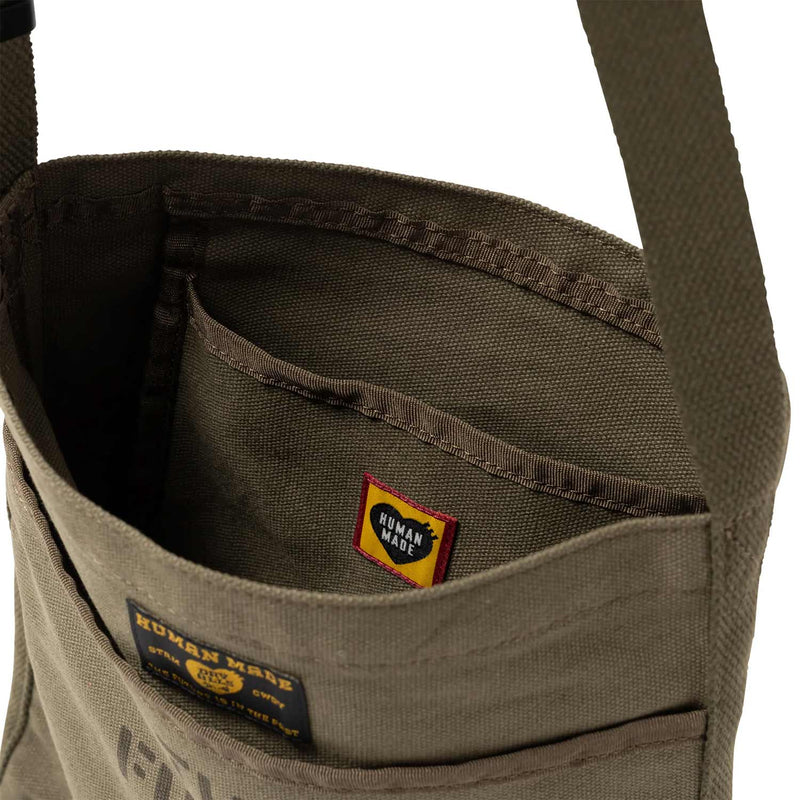 Human Made MILITARY MINI SHOULDER BAG, Olivedrab