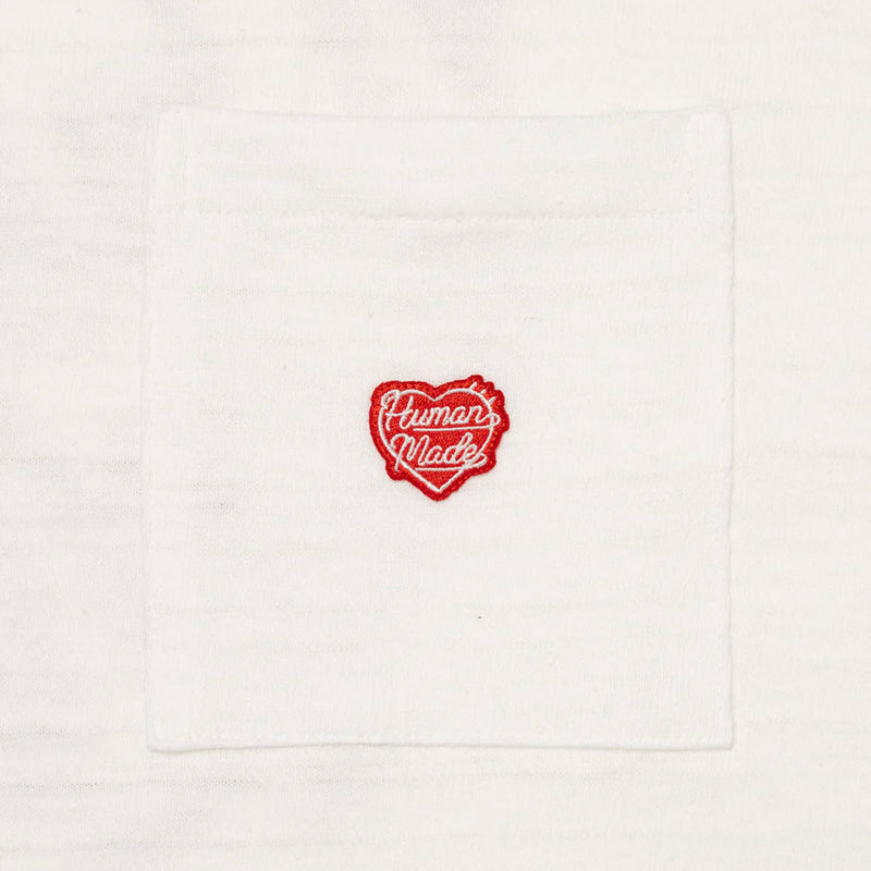 Human Made POCKET T-SHIRT, White