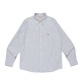 Human Made STRIPED BD SHIRT, Blue