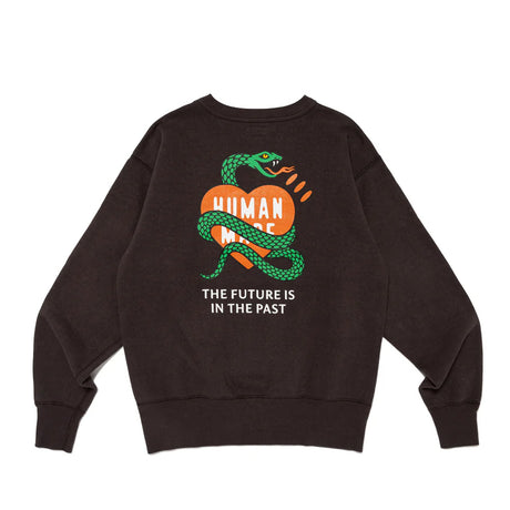 Human Made TSURIAMI SWEATSHIRT, White/Black