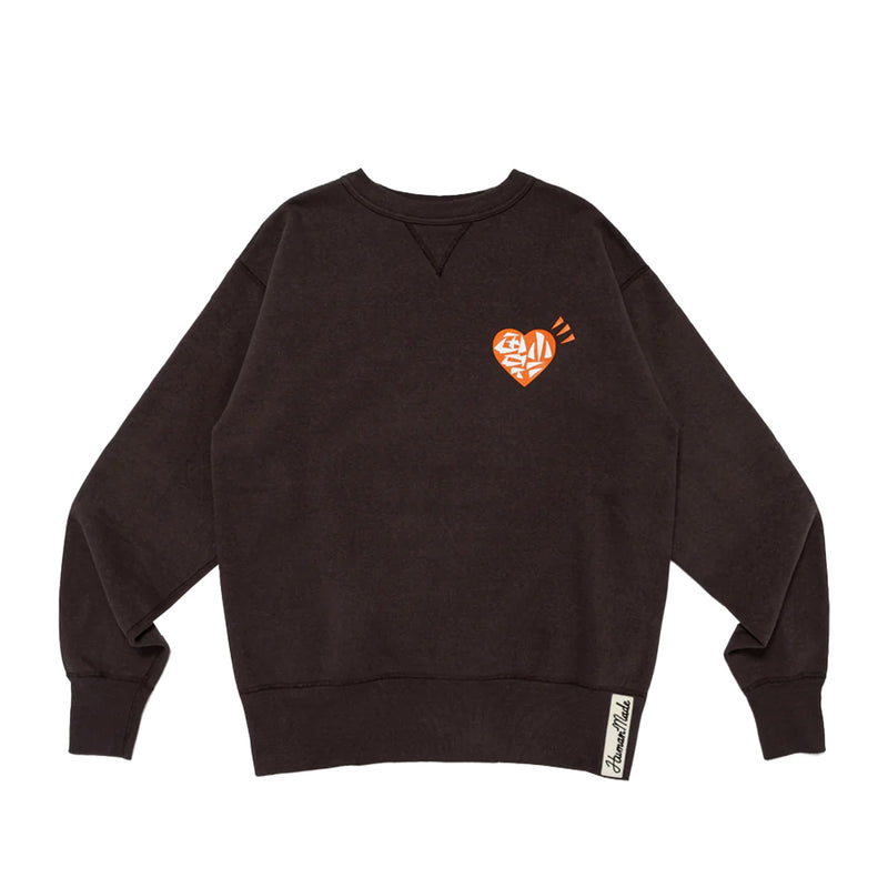 Human Made TSURIAMI SWEATSHIRT, White/Black